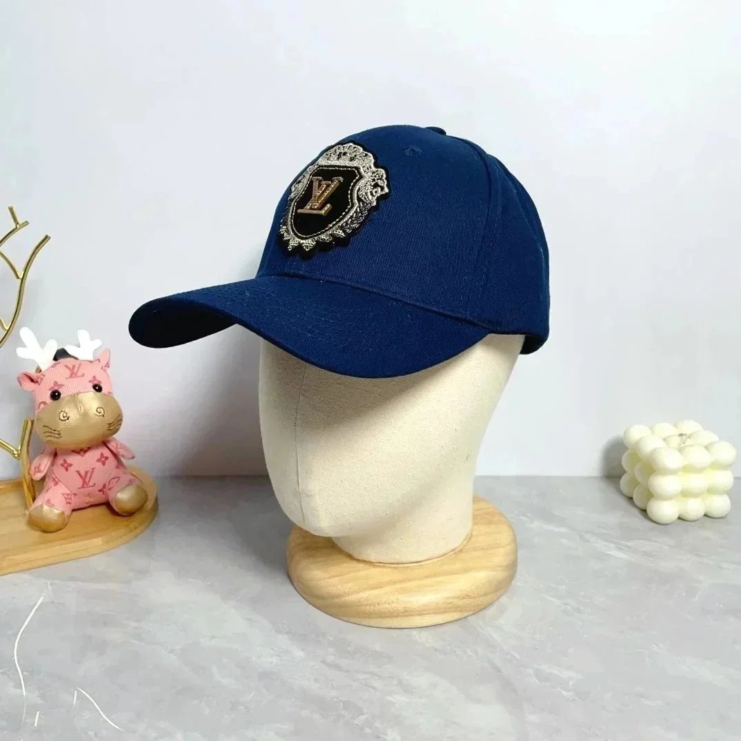 Chanel Hats Baseball Cap with Double-C Crest Patch — 23