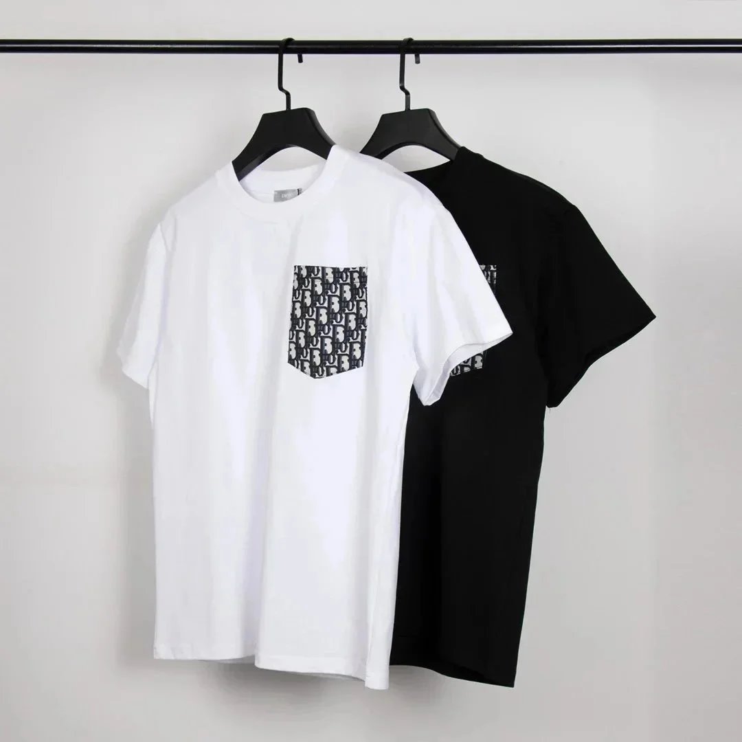 Dior T-Shirts Short-Sleeve Logo Graphic T-Shirt image 12