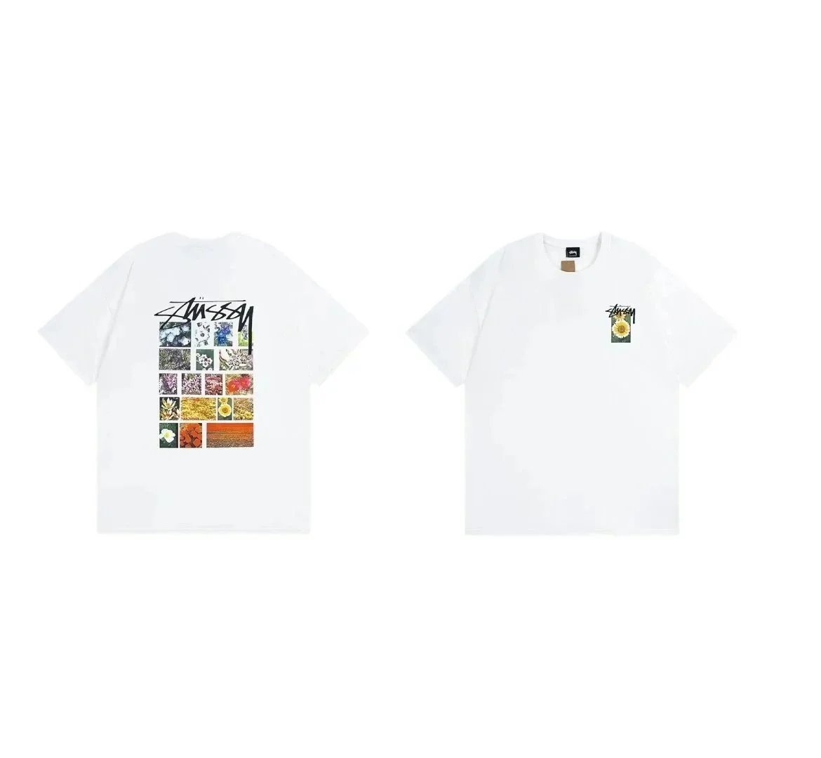 Stüssy T-Shirts Short-Sleeve Hand Graphic T-Shirt — 16