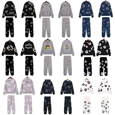 Another Country Floral Print Hoodie and Jogger Set