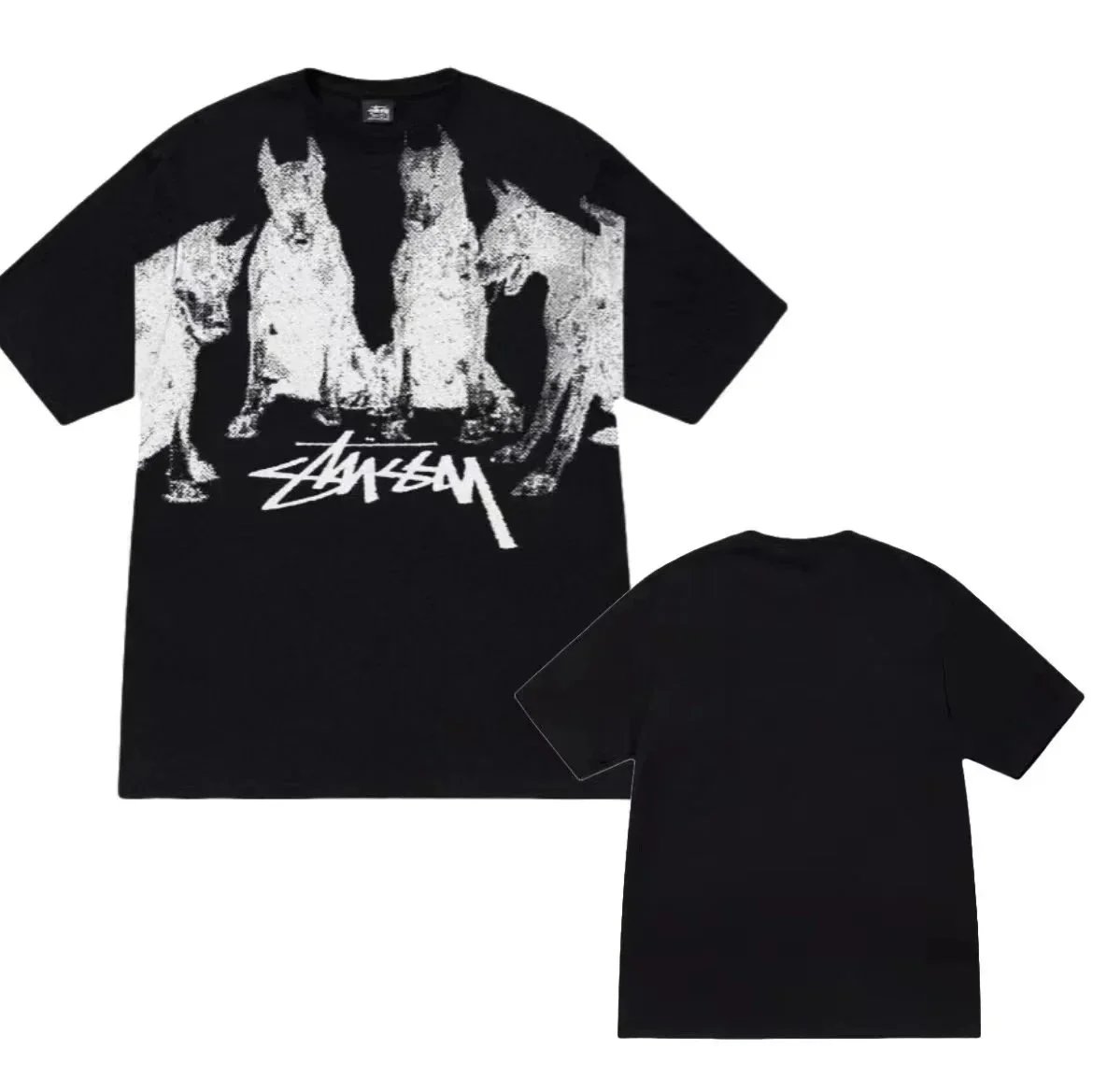 Stüssy T-Shirts Short-Sleeve Logo Graphic image 7