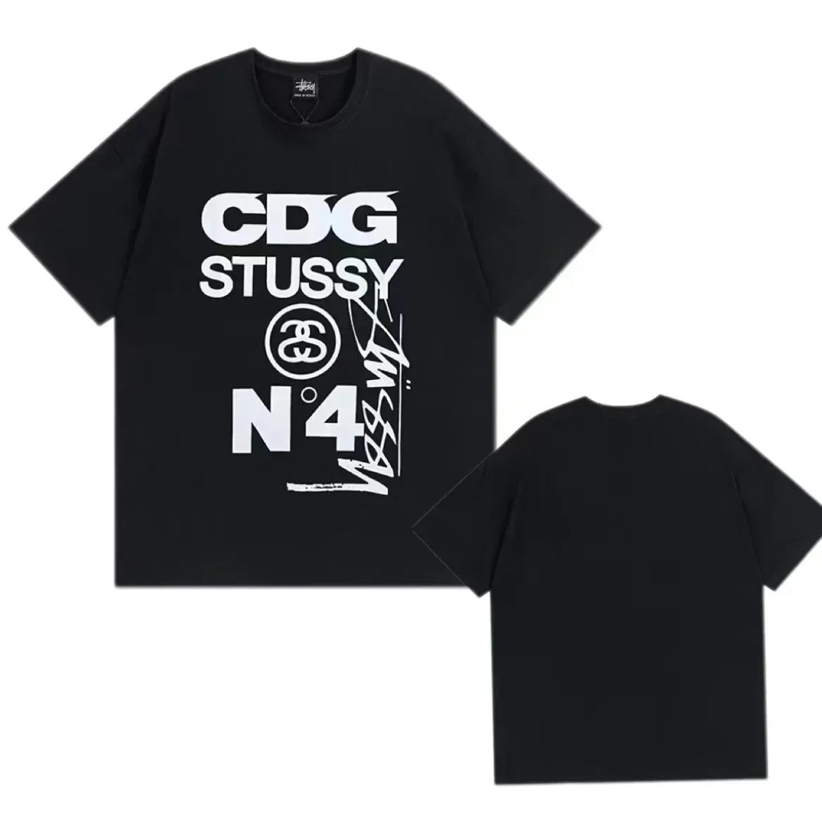 Stüssy T-Shirts Short-Sleeve Logo Graphic — 20