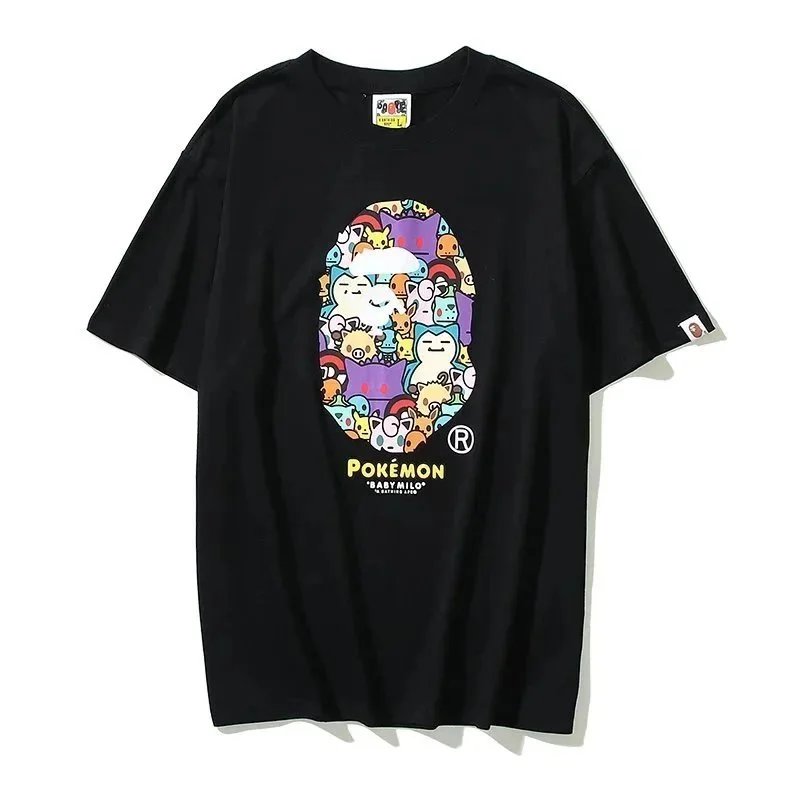 A BATHING APE T-Shirts Graphic Short-Sleeve image 3