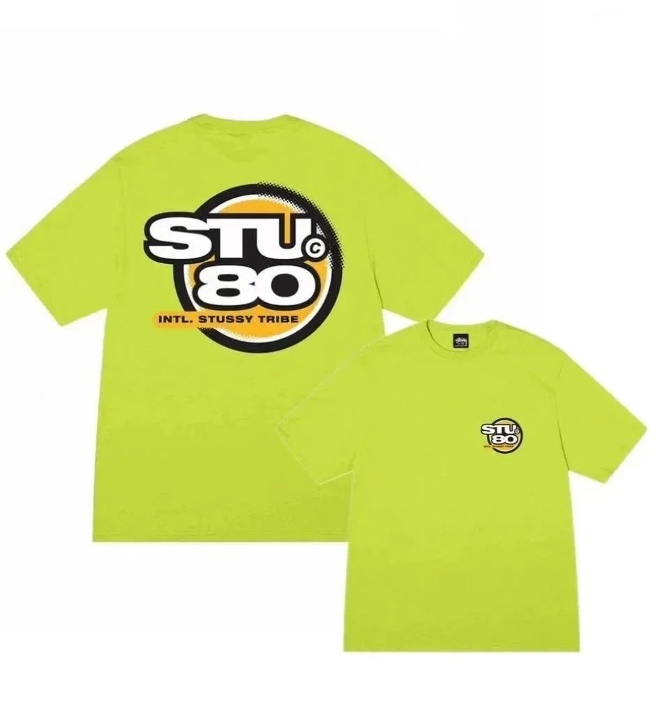 Stüssy T-Shirts Short-Sleeve Logo Graphic — 38