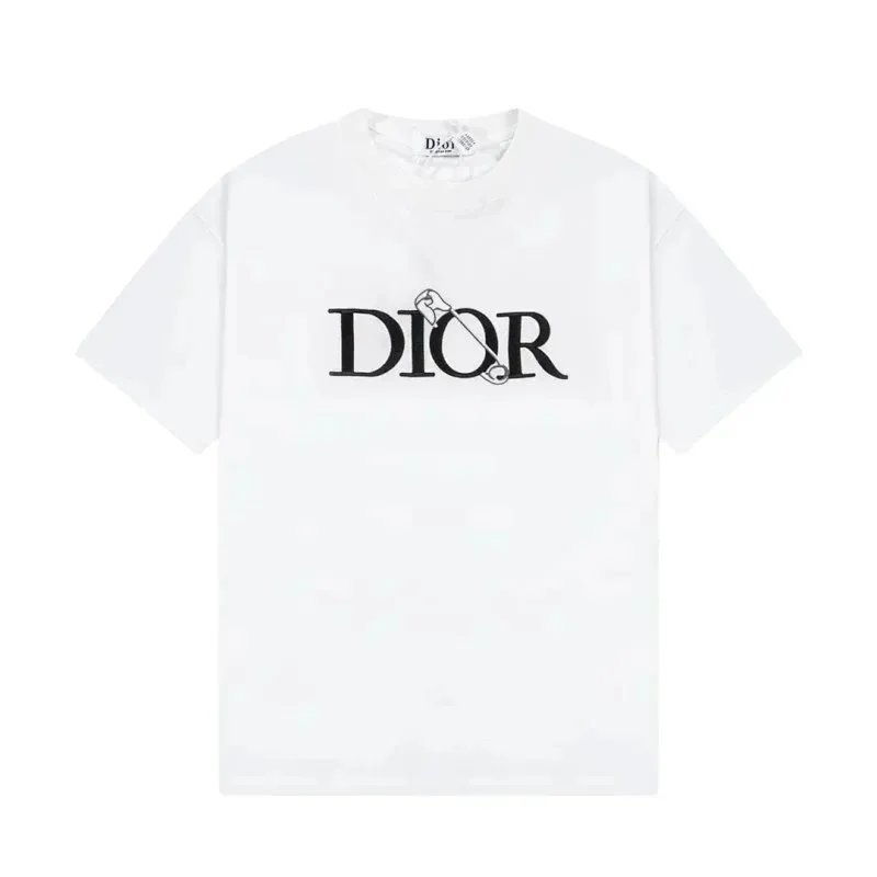 Dior T-Shirts Logo Graphic Short-Sleeve T-Shirt image 2