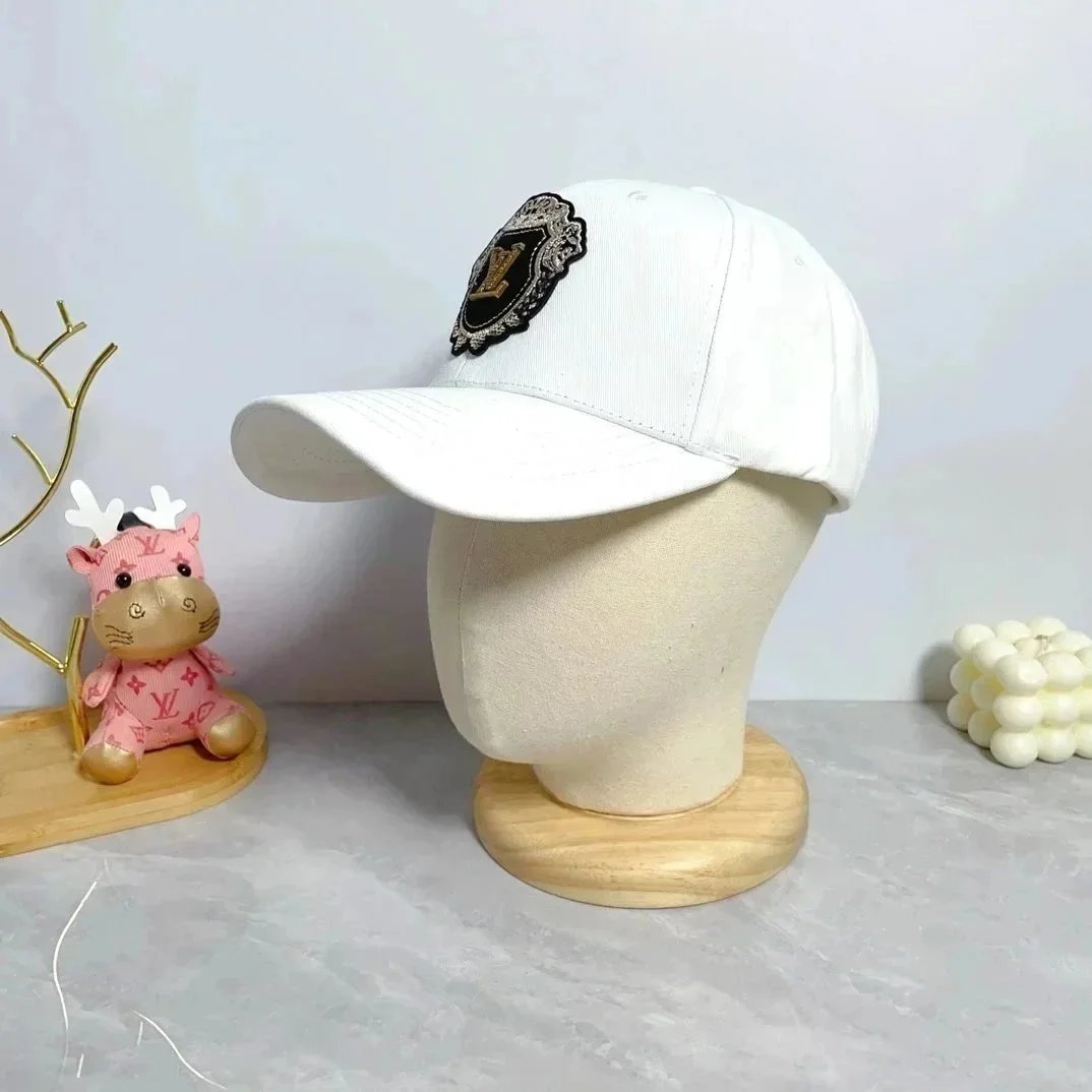 Chanel Hats Baseball Cap with Double-C Crest Patch — 18