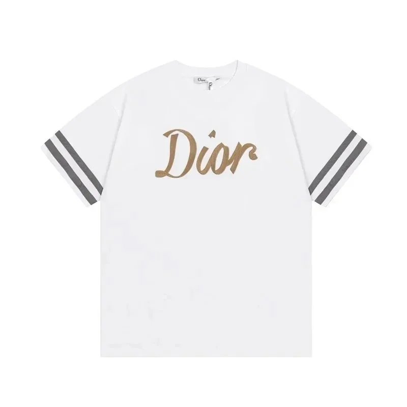 Dior T-Shirts logo graphic print image 7