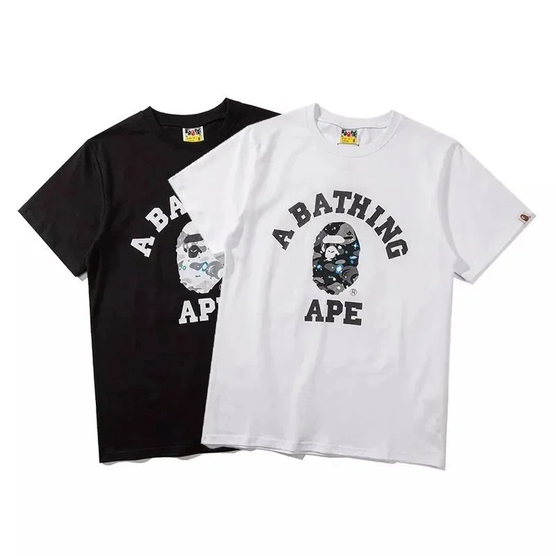 A BATHING APE T-Shirts Graphic Short-Sleeve image 2