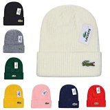 Lacoste Classic Croc Embroidered Beanie Hat [19 styles]