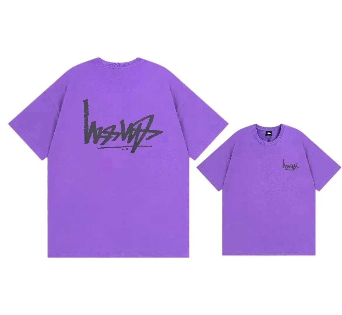Stüssy T-Shirts Short-Sleeve Graphic Print — 11