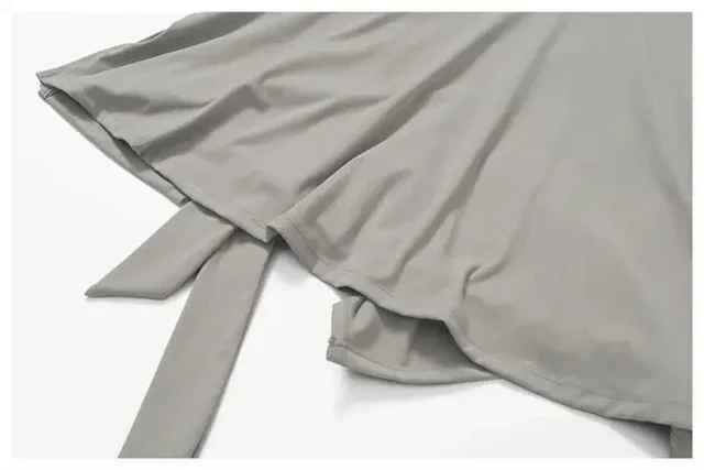 Alo Dresses Sleeveless tennis dress with tied wrap skirt product detail image 35