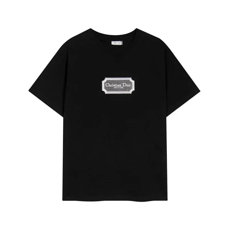 Dior T-Shirts Logo Graphic Short-Sleeve T-Shirt image 3