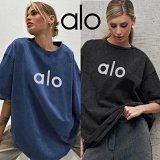 Alo Yoga Alo Logo Oversized T-Shirt [9 styles]