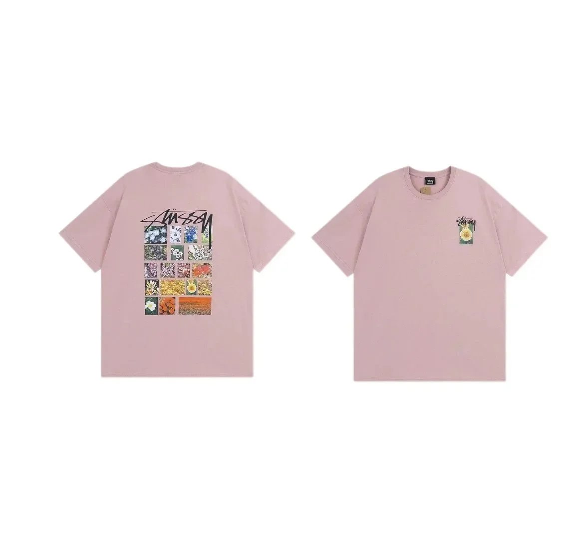Stüssy T-Shirts Short-Sleeve Hand Graphic T-Shirt image 12