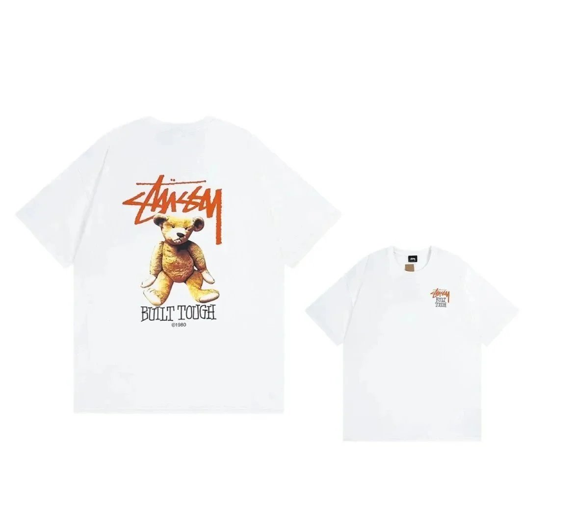 Stüssy T-Shirts Short-Sleeve Hand Graphic T-Shirt image 14