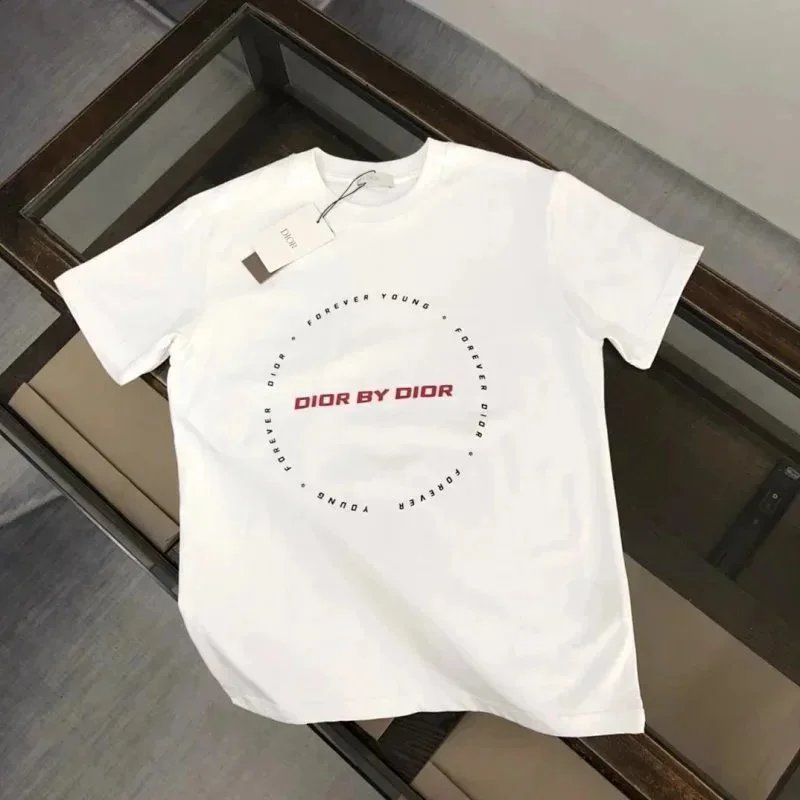Dior T-Shirts logo graphic print image 6