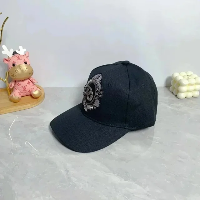Chanel Hats Baseball Cap with Double-C Crest Patch product detail image 2