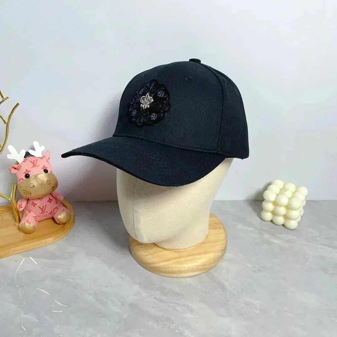 Chanel Hats Baseball Cap with Double-C Crest Patch image 13