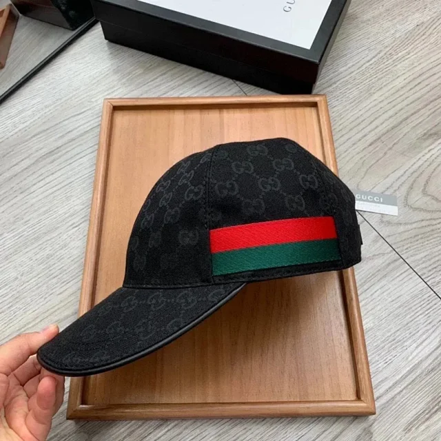 Gucci Hats Baseball Cap with GG Monogram product detail image 7