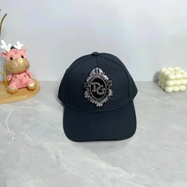 Chanel Hats Baseball Cap with Double-C Crest Patch product detail image 3
