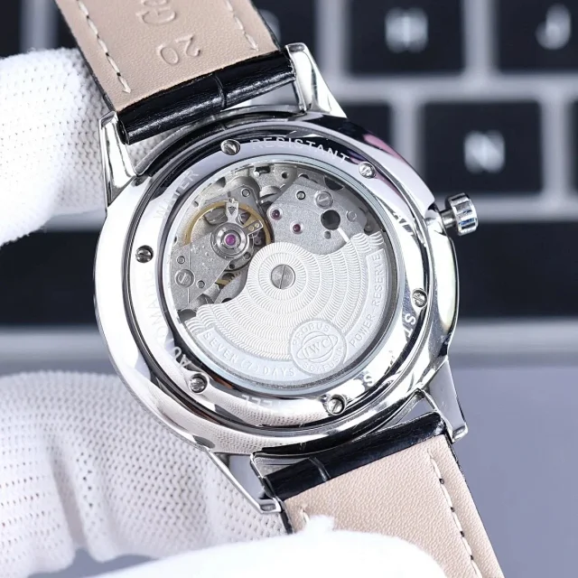 IWC Watches Automatic Date Watch with Crystal Hour Markers product detail image 16