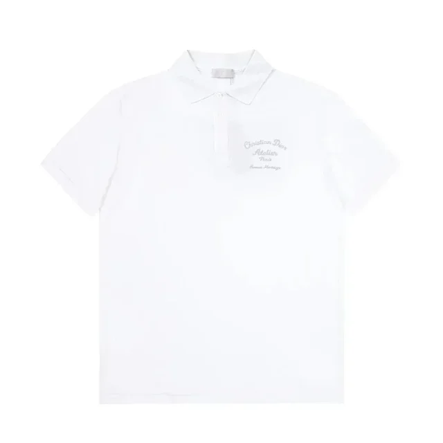 Dior T-Shirts Short-Sleeve Logo Graphic T-Shirt product detail image 3