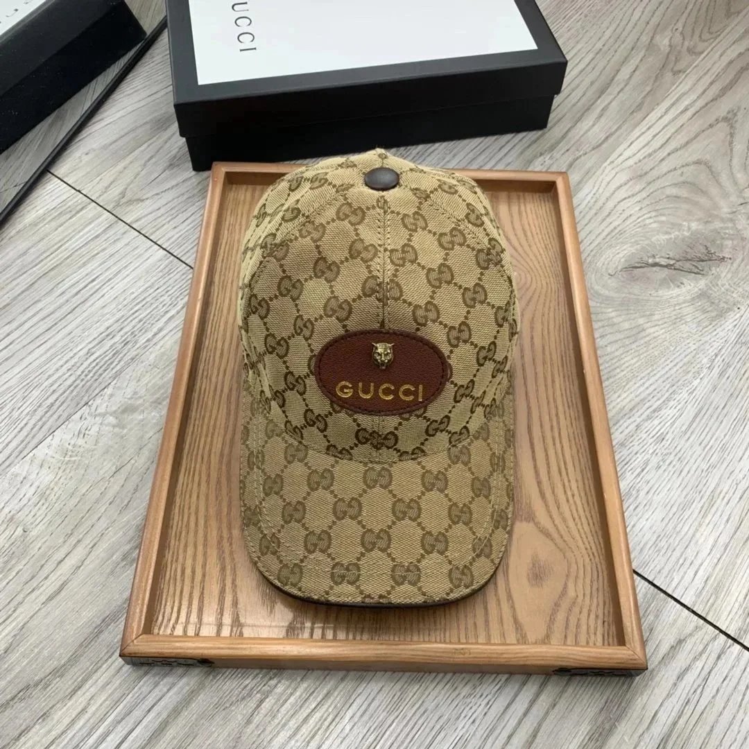 Gucci Hats Baseball Cap with GG Monogram — 24