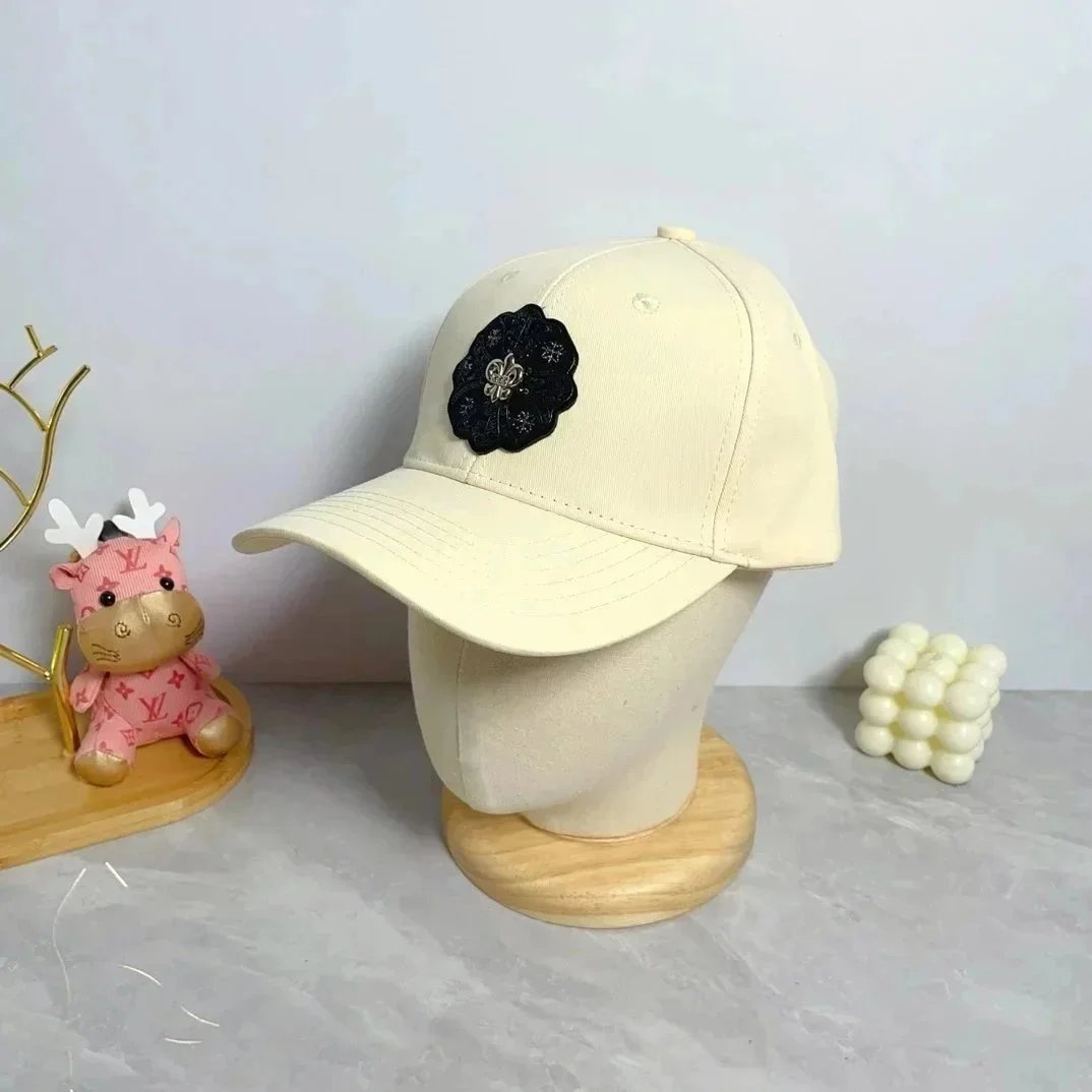 Chanel Hats Baseball Cap with Double-C Crest Patch — 16