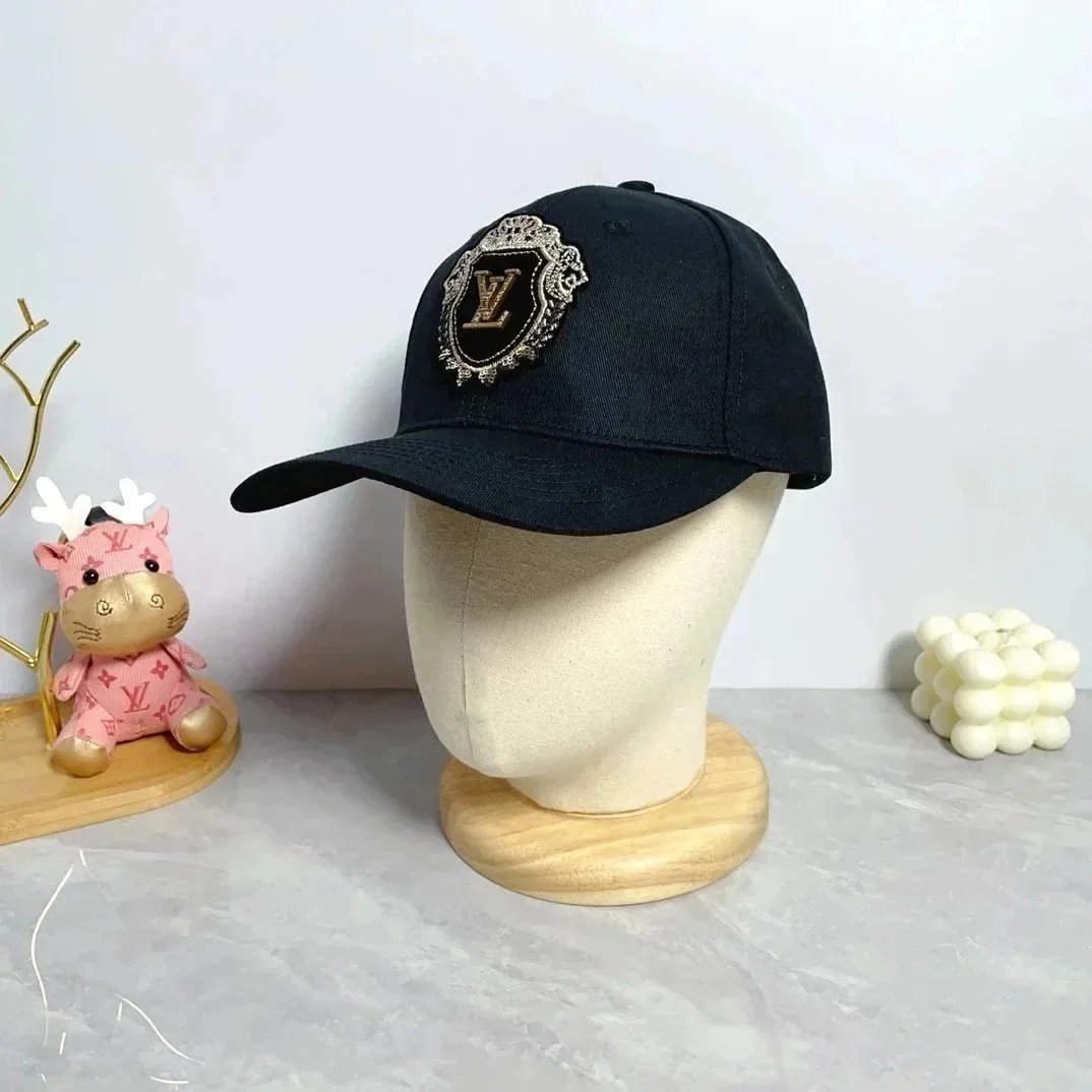 Chanel Hats Baseball Cap with Double-C Crest Patch — 24