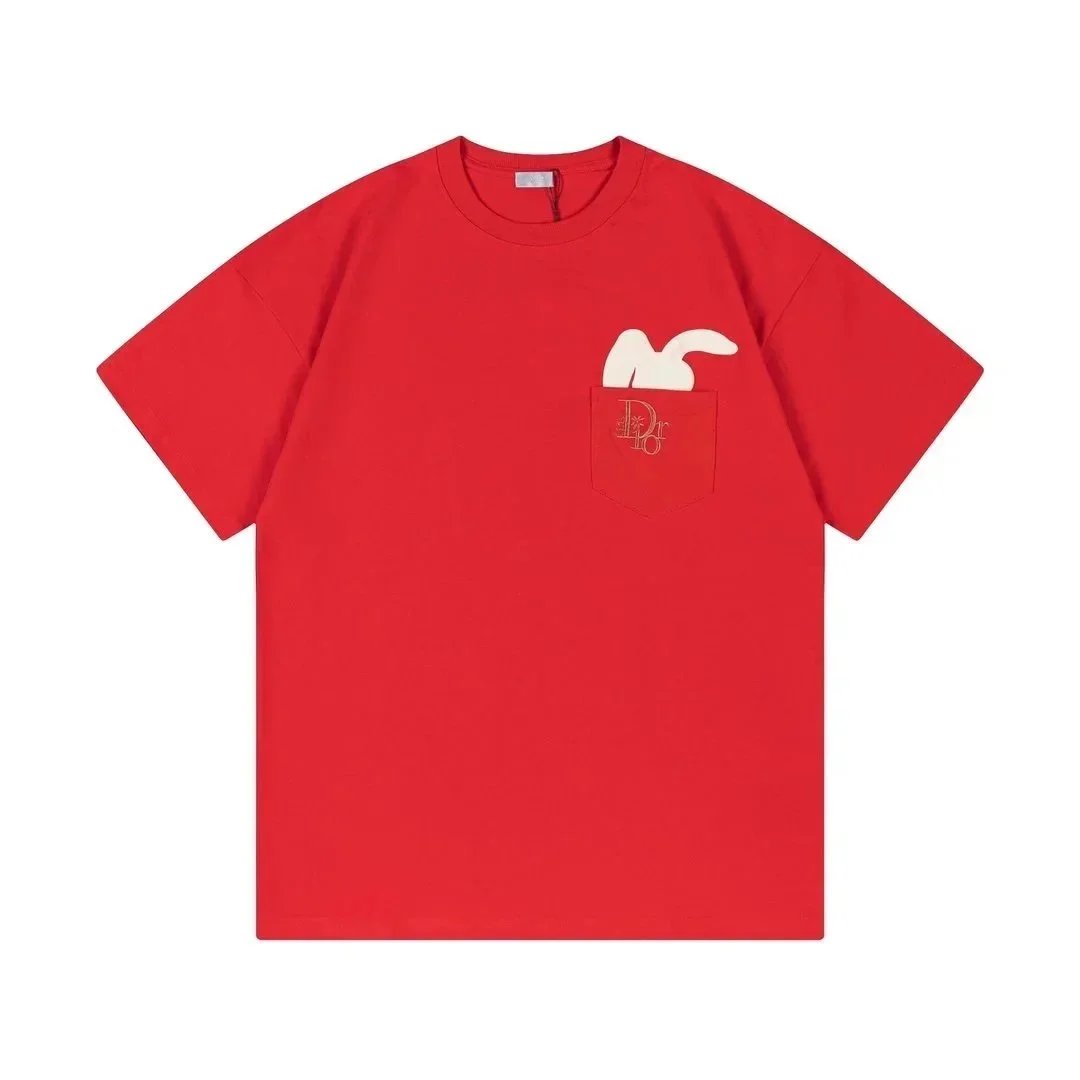 Dior T-Shirts Short-Sleeve Logo Graphic T-Shirt — 2