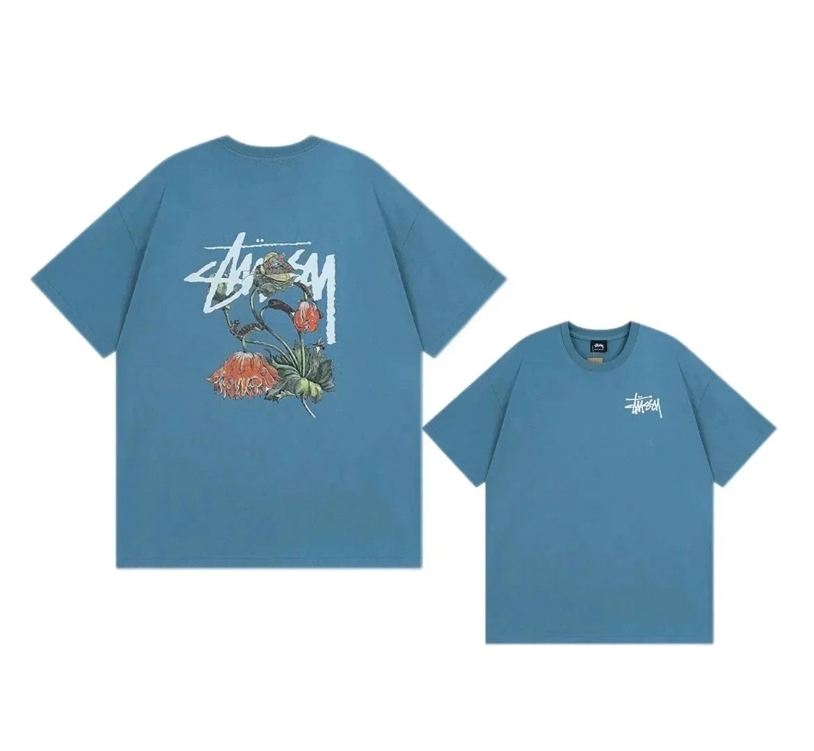 Stüssy T-Shirts Short-Sleeve Hand Graphic T-Shirt — 5