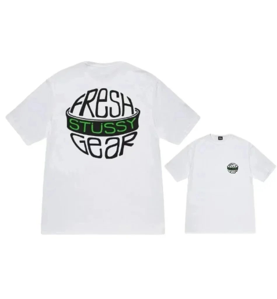 Stüssy T-Shirts Short-Sleeve Hand Graphic T-Shirt — 32
