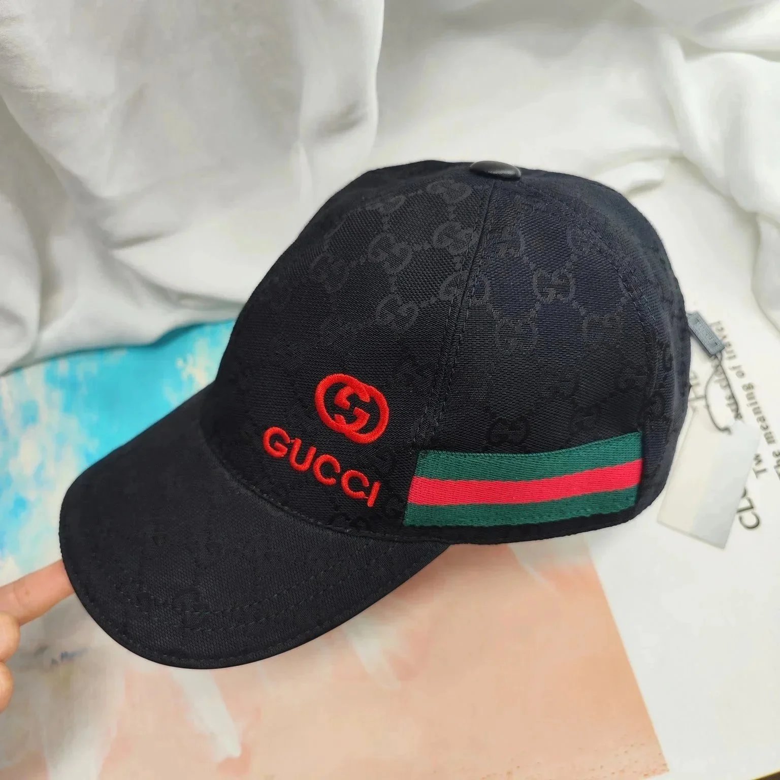 Gucci Hats Baseball Cap with GG Monogram — 38