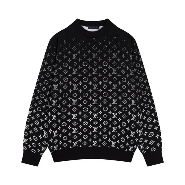 Gucci Knitwear Bee-patch striped cardigan product detail image 13