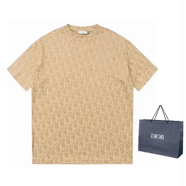 Dior T-Shirts Logo Graphic Short-Sleeve T-Shirt product detail image 10