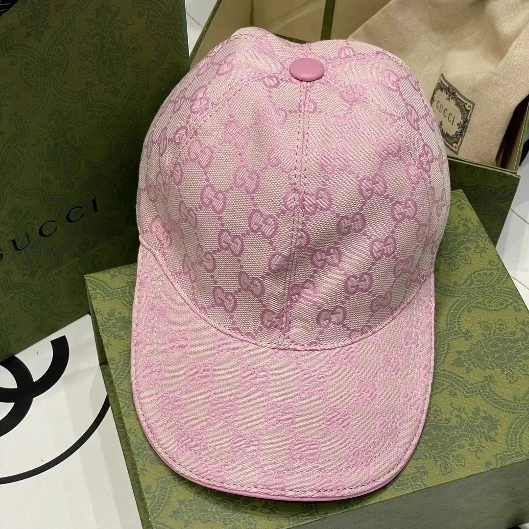 Gucci Hats Logo-Print Baseball Caps and Bucket Hat — 23