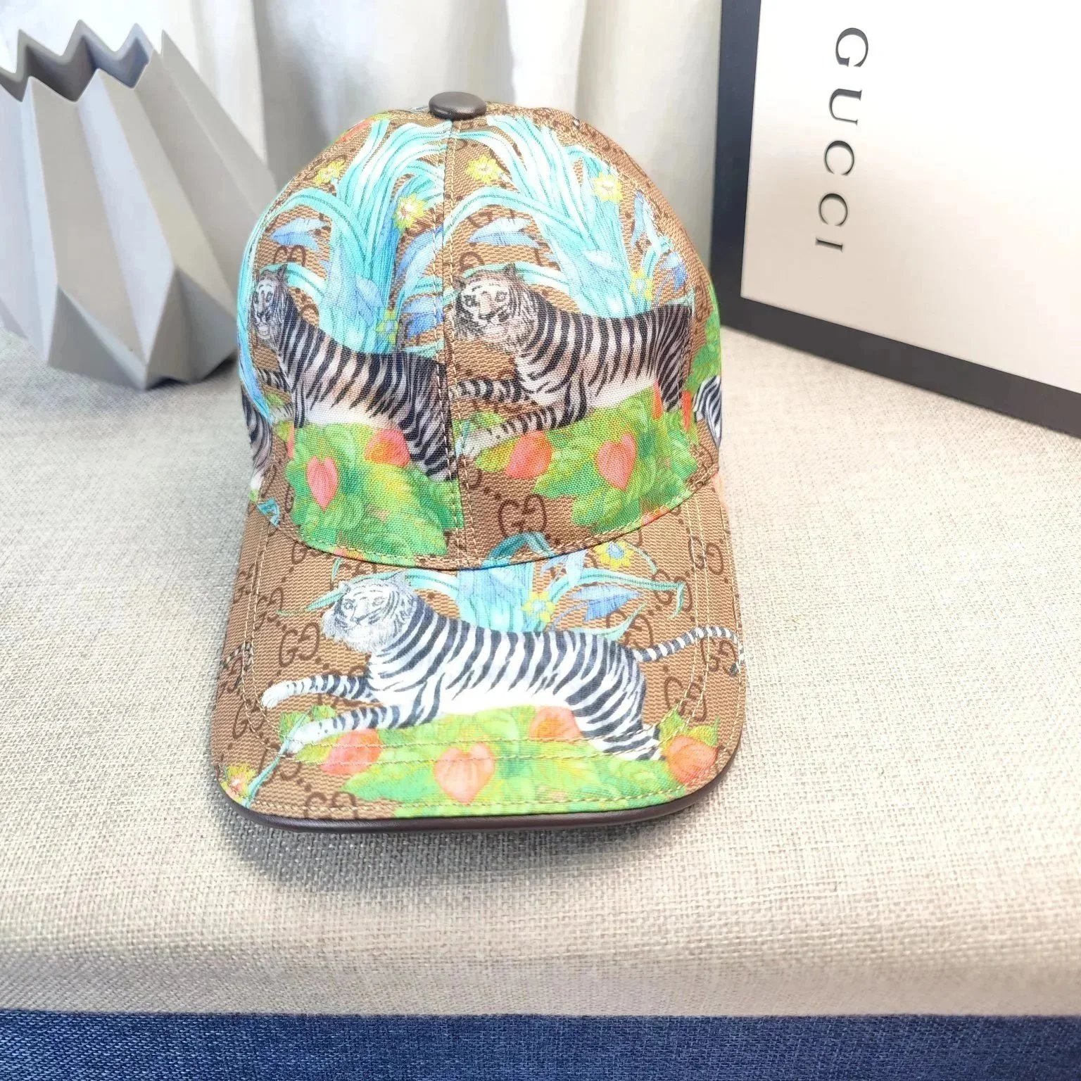 Gucci Hats Logo-Print Baseball Caps and Bucket Hat — 35