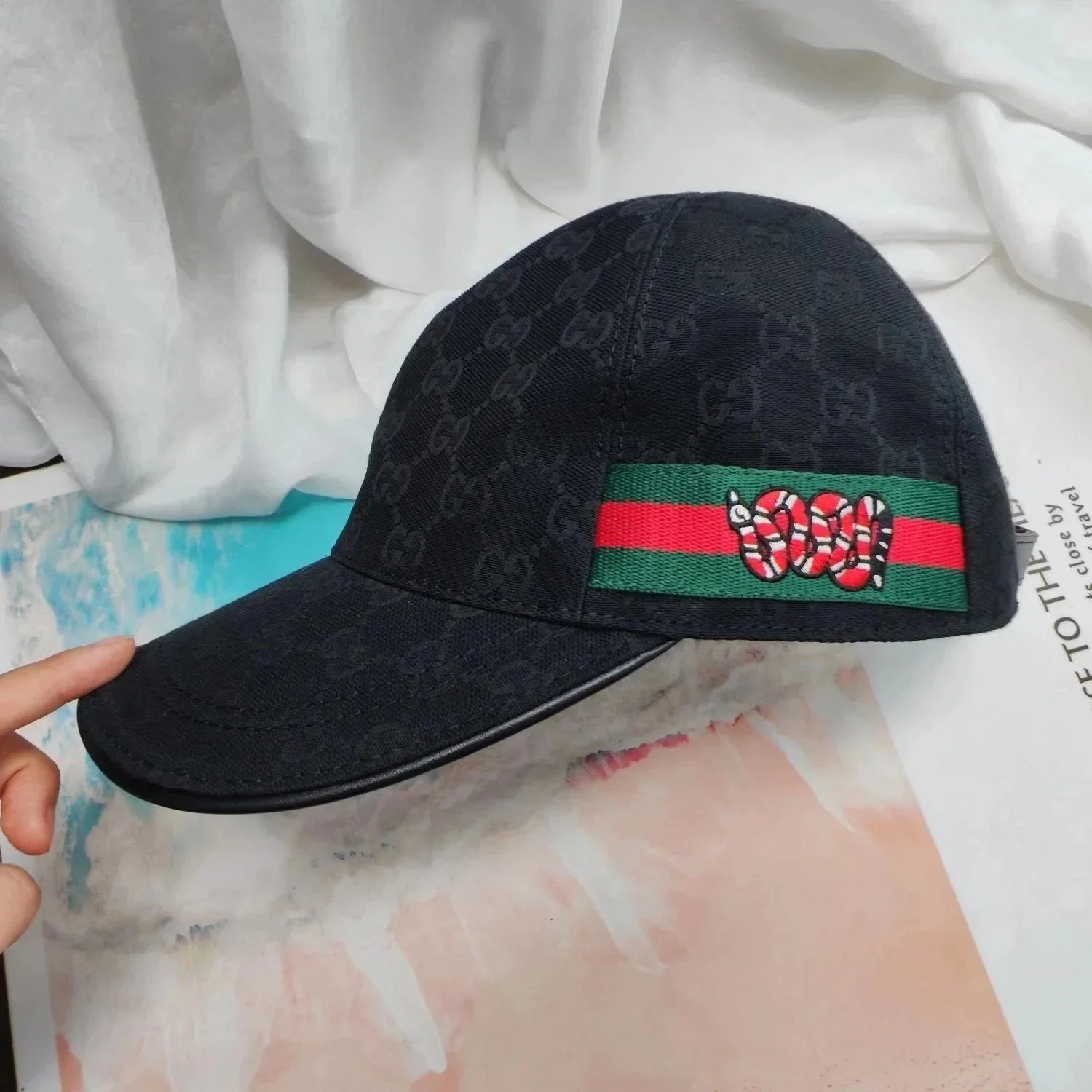 Gucci Hats Baseball Cap with GG Monogram — 36