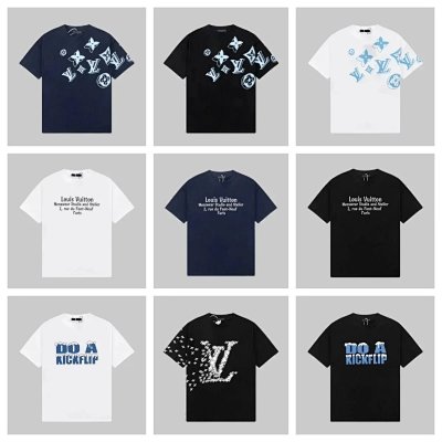 Louis Vuitton Monogram & Typography T-Shirt [23 styles]