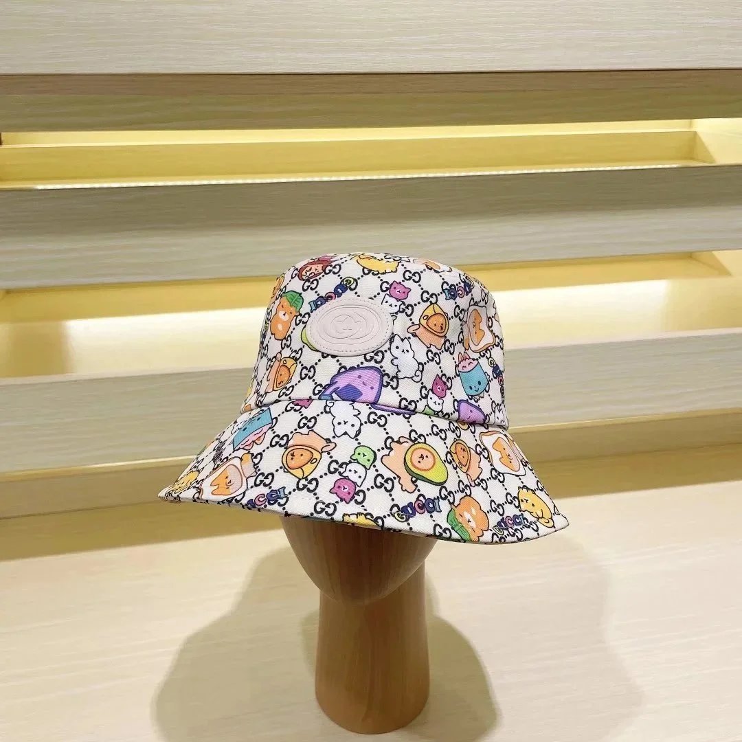Gucci Hats Logo-Print Baseball Caps and Bucket Hat — 16