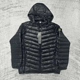 Stone Island Compass Logo Hooded Quilted Down Jacket [21 styles]
