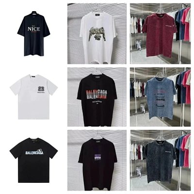 Balenciaga Logo Print T-Shirt [27 styles]