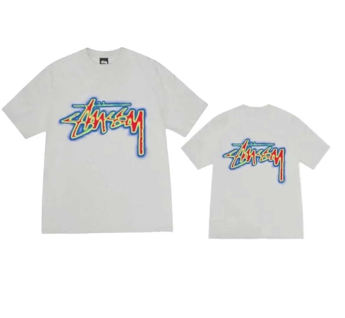 Stüssy T-Shirts Short-Sleeve Graphic Print — 9