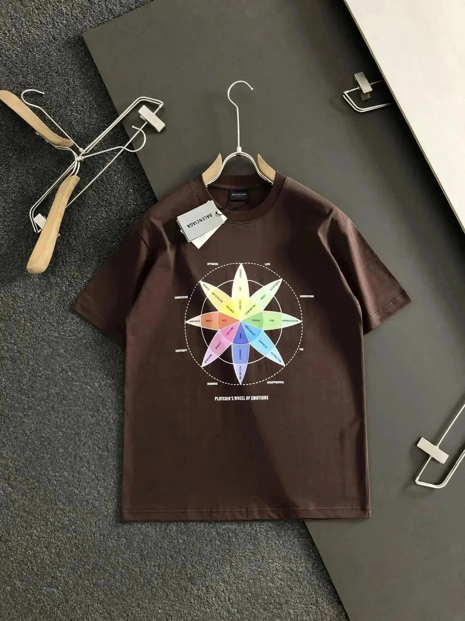 Balenciaga T-Shirts Short-Sleeve Logo Print — 30