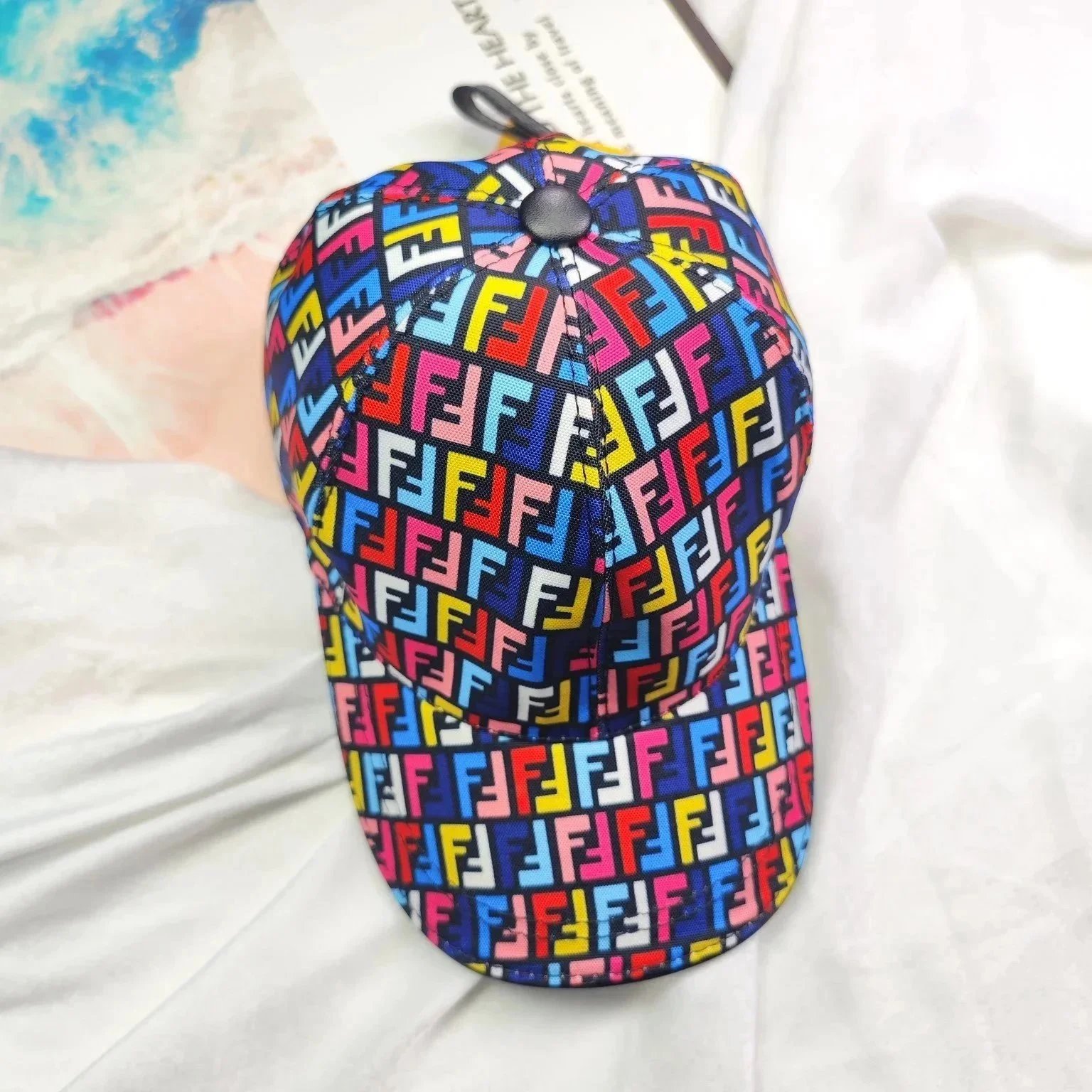 Fendi Hats FF Monogram Baseball Cap — 29