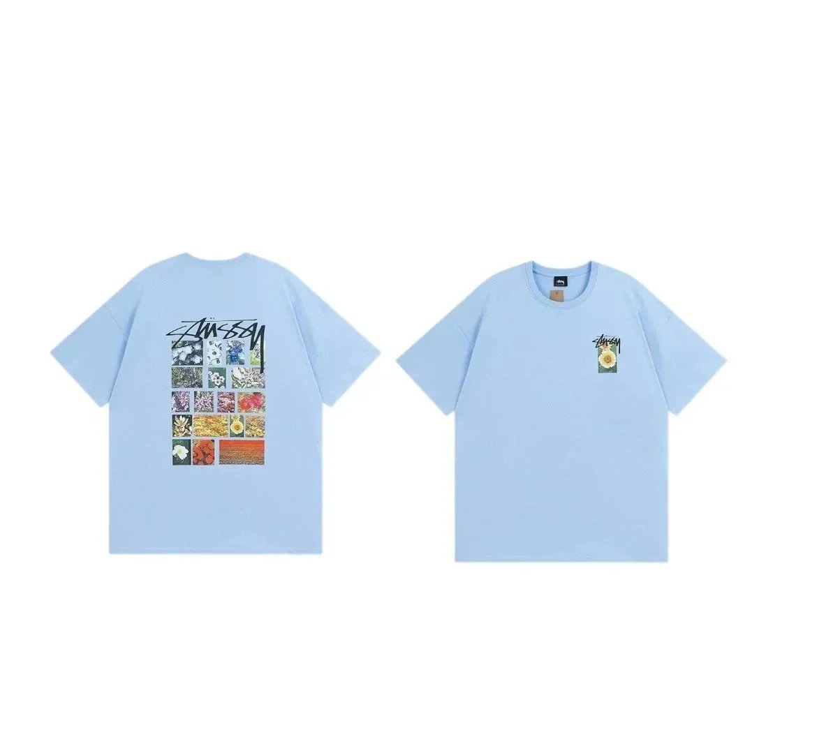 Stüssy T-Shirts Short-Sleeve Hand Graphic T-Shirt image 11