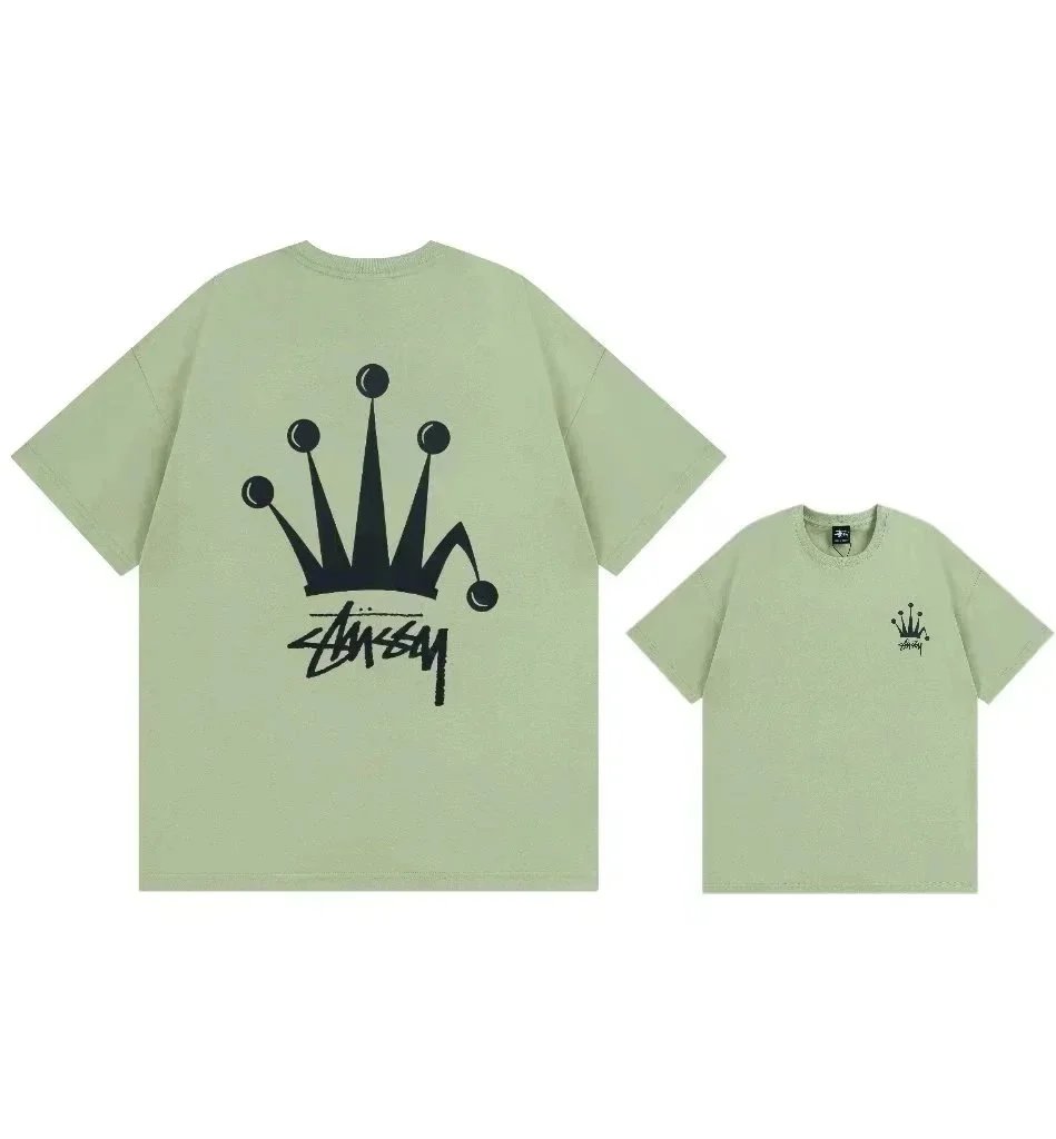 Stüssy T-Shirts Short-Sleeve Hand Graphic T-Shirt — 19