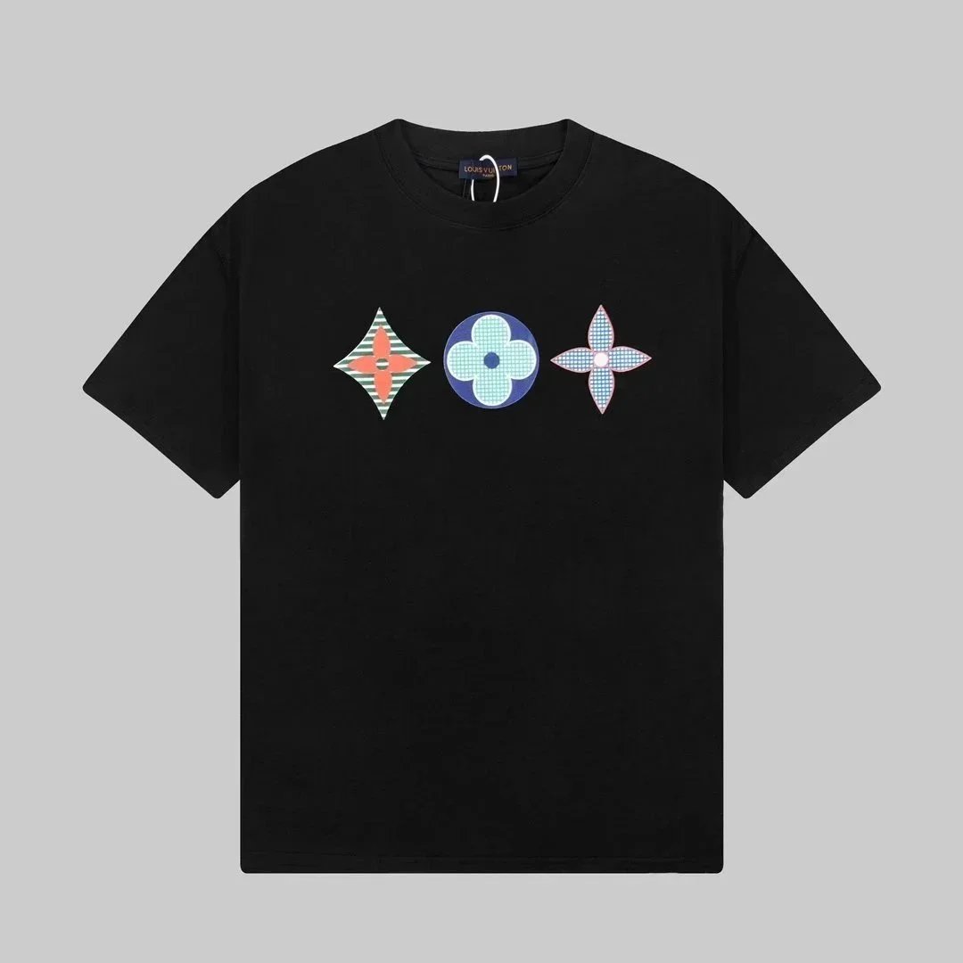 Louis Vuitton T-Shirts Short-Sleeve Graphic Logo Print image 7
