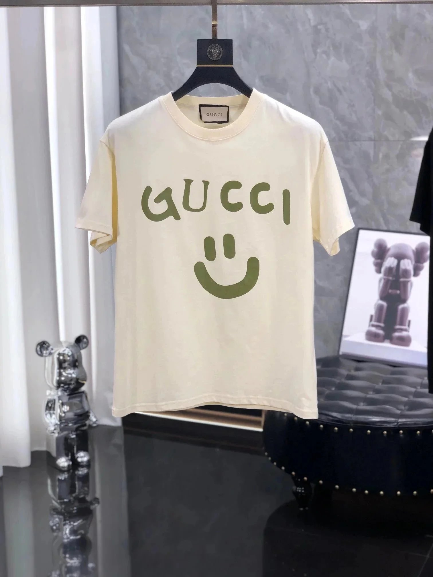 Gucci T-Shirts Short-Sleeve Logo Print image 5