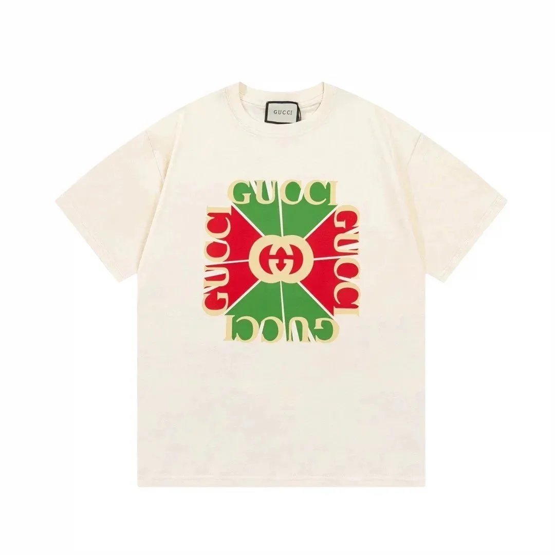 Gucci T-Shirts Short-Sleeve Graphic Logo T-Shirt image 10